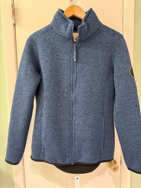 Ascend  Women Blue/ black Full-Zip winter coat.